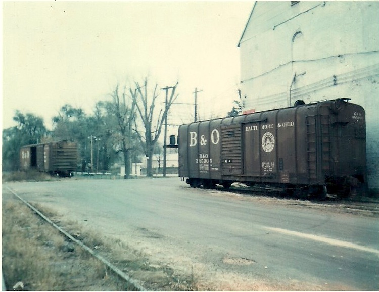 Boxcar still life in the 1970s