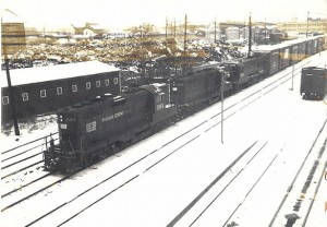 Penn Central trio of Geeps in the late 1960s.